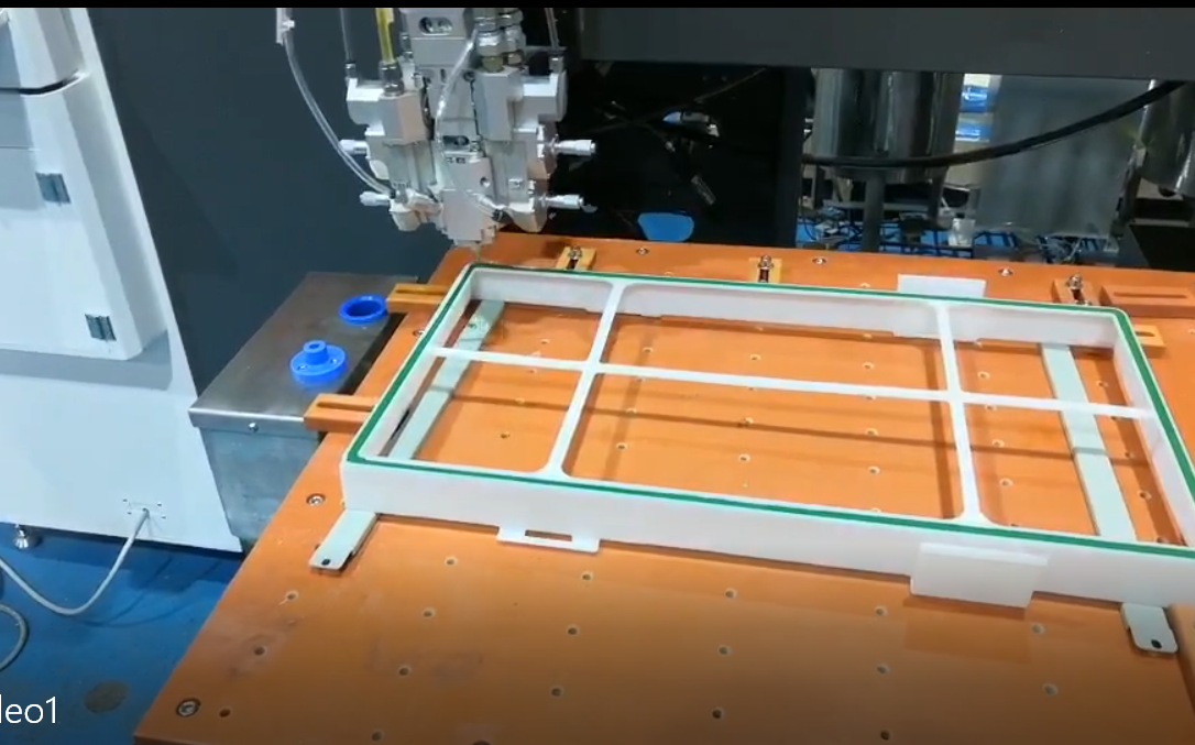 全自动智能密封发泡设备点胶