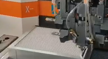 过滤器密封点胶