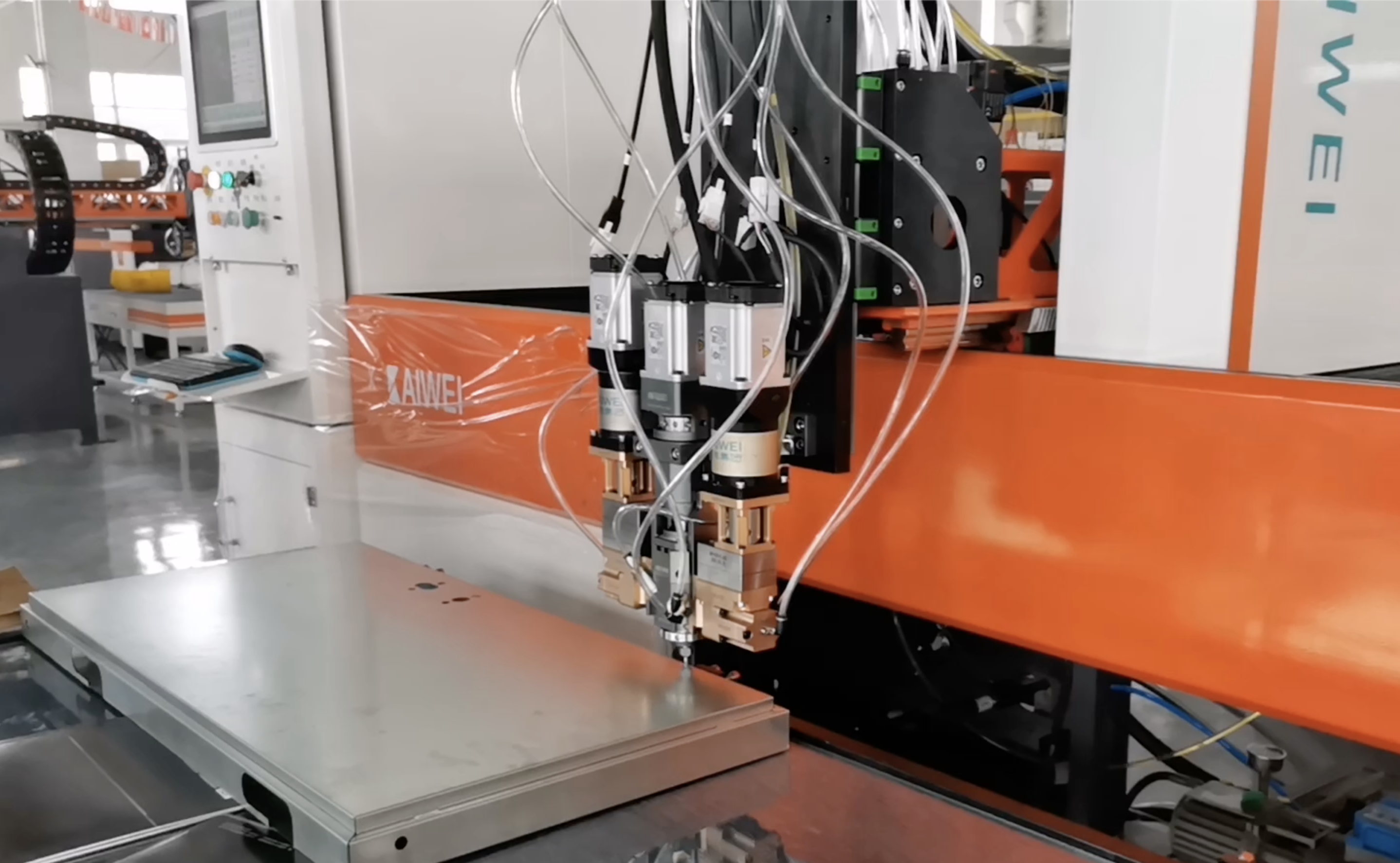 全自动涂胶机门板打样